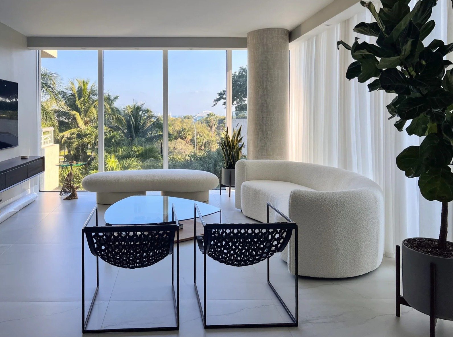 Condo Interior Design in Coconut Grove | Luxury Miami Interiors